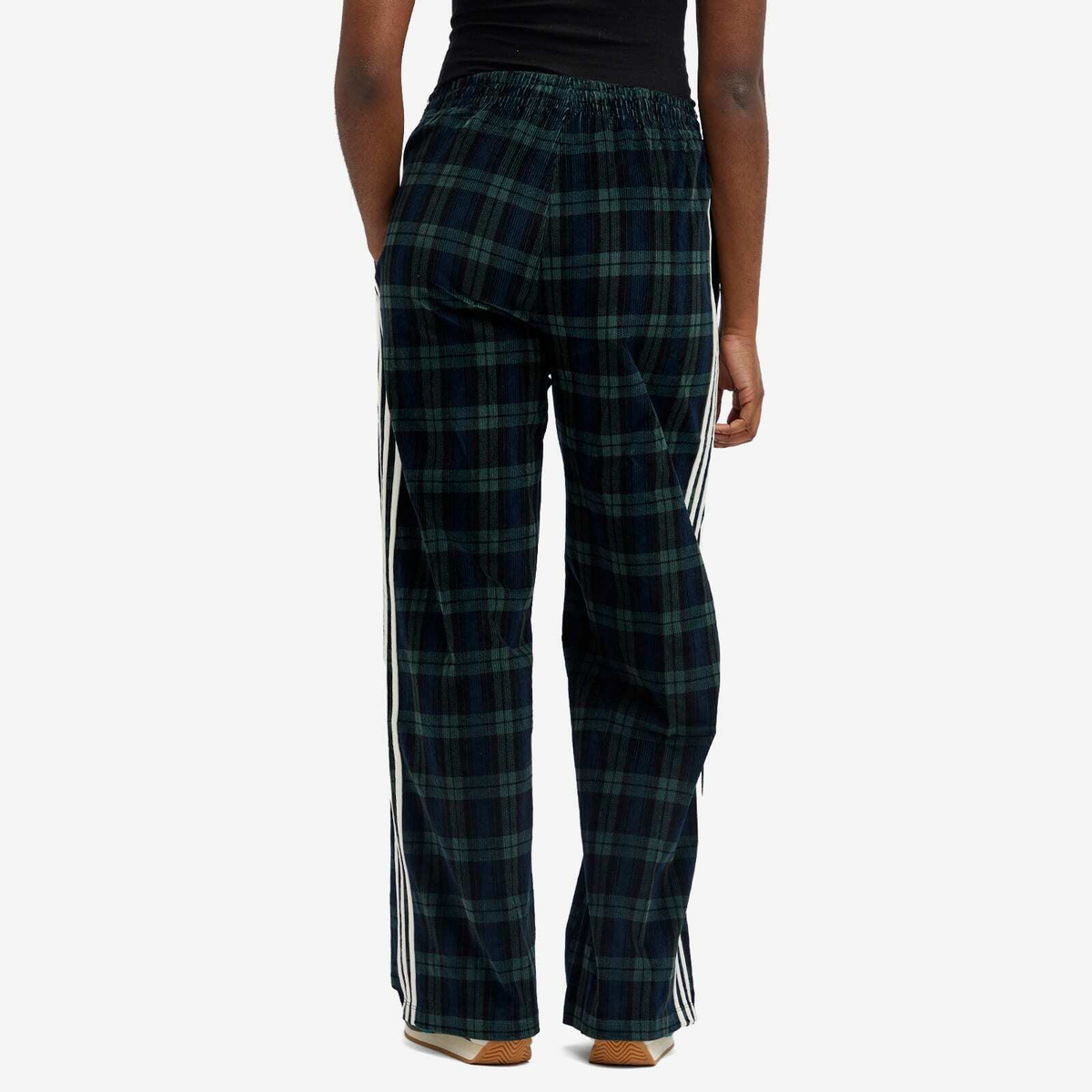 Adidas Women s Tartan Pant in Night Indigo Black Shadow Green adidas