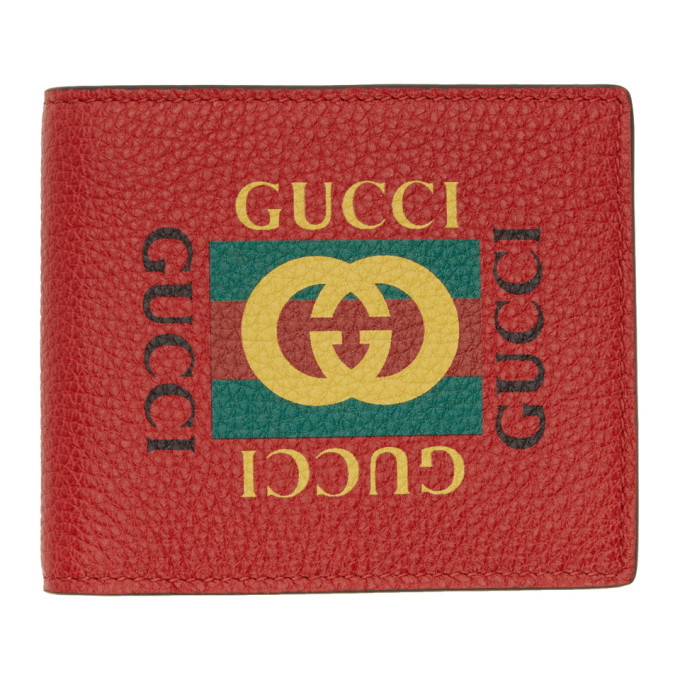 Photo: Gucci Red Logo Wallet