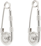 Versace Safety Pin Earrings