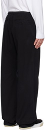 Palm Angels Black Travel Trousers