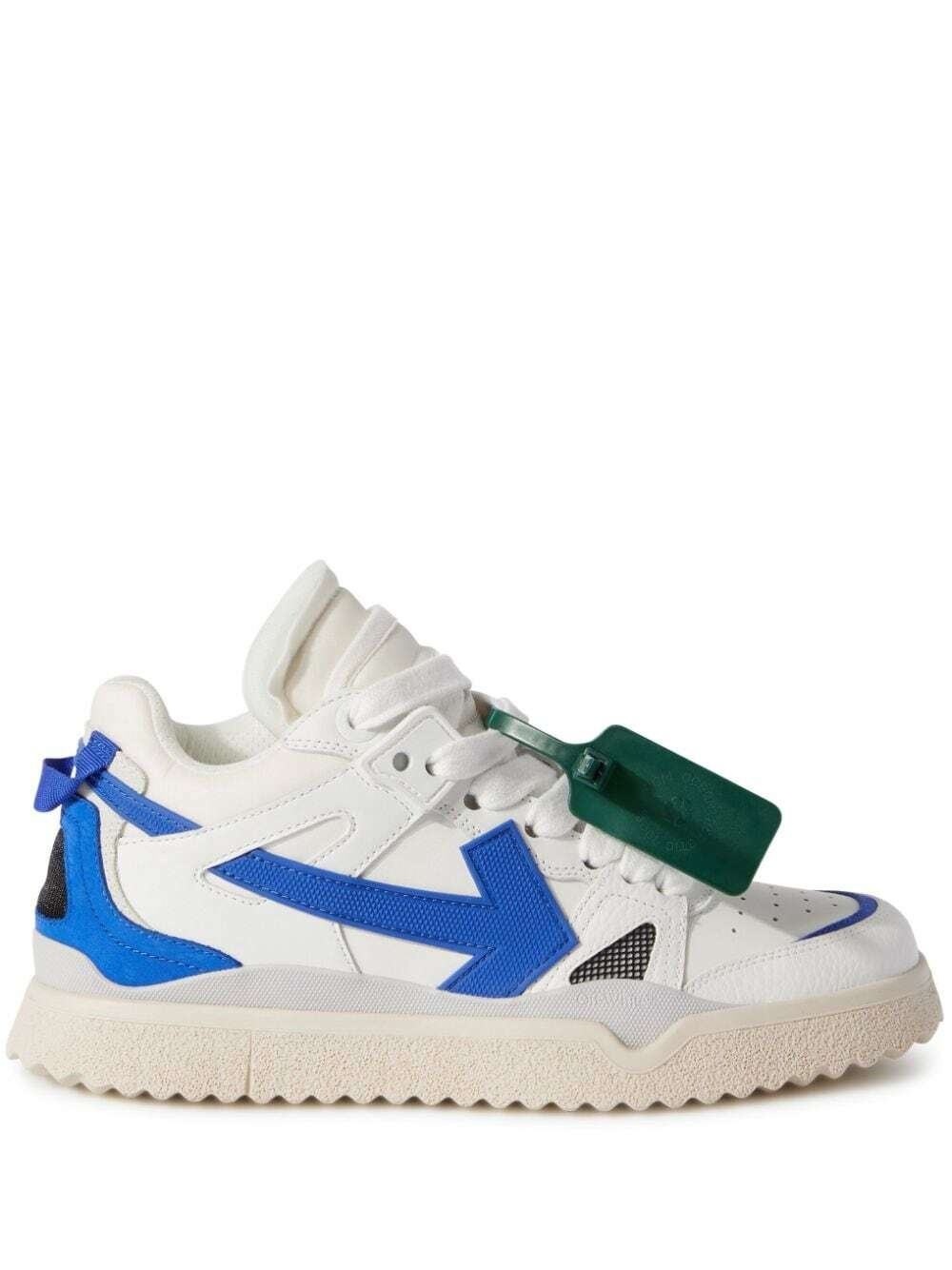OFF-WHITE - Mid Top Sponge Sneakers Off-White