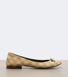 Gucci GG canvas ballet flats