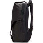 Cote and Ciel Black Coated Canvas Small Oril Backpack