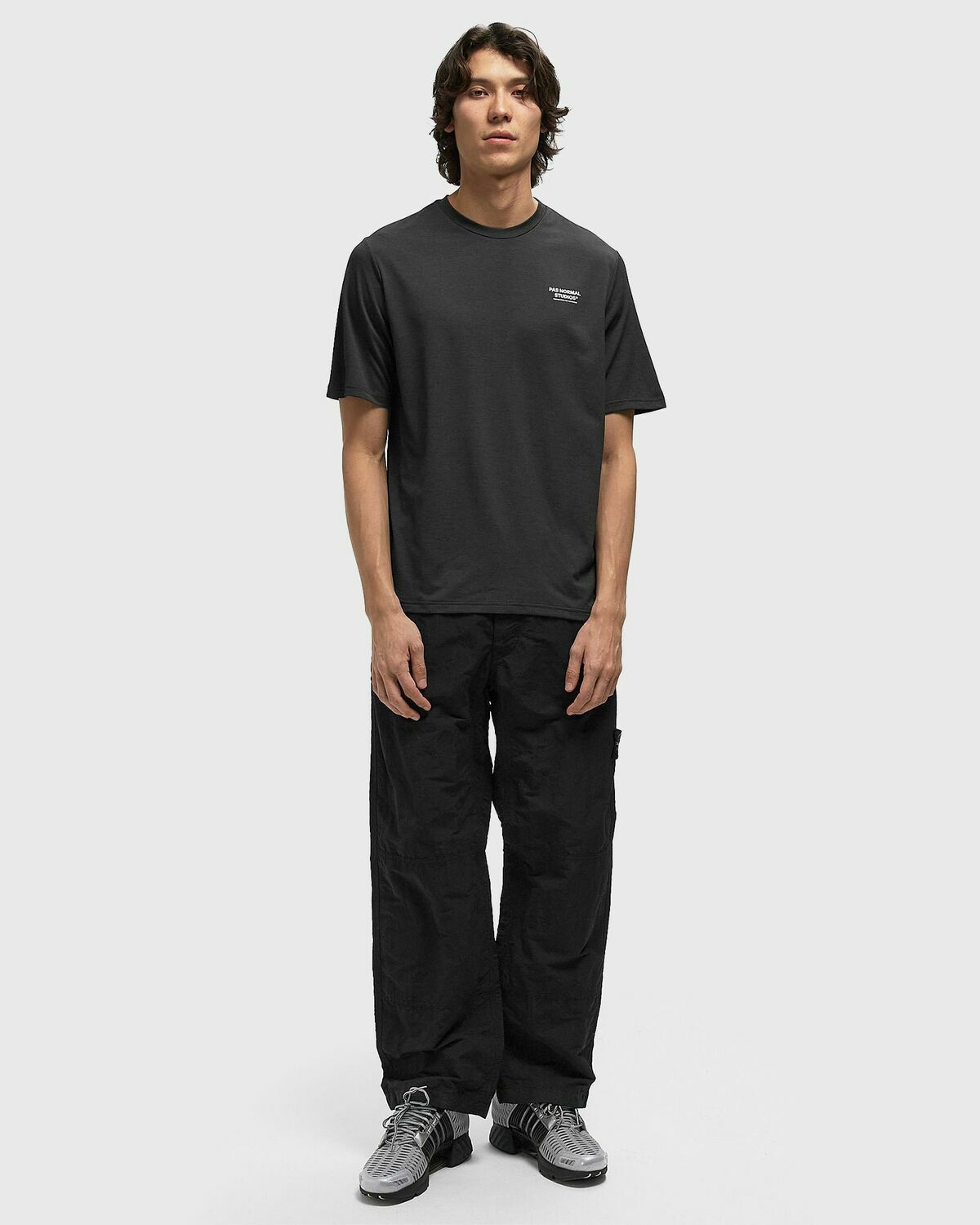 Pas Normal Studios Balance Tee Black Mens Shortsleefe