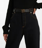 Loewe - Anagram reversible leather belt