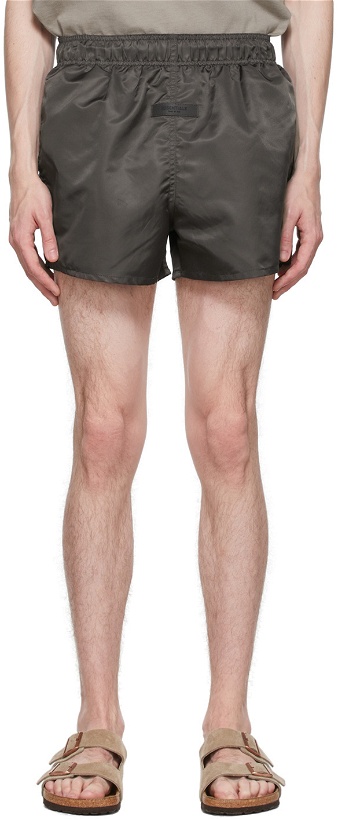 Photo: Essentials Black Nylon Shorts