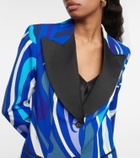 Pucci - Abstract wool-blend blazer