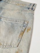 Maison Margiela - Distressed Denim Shorts - Blue