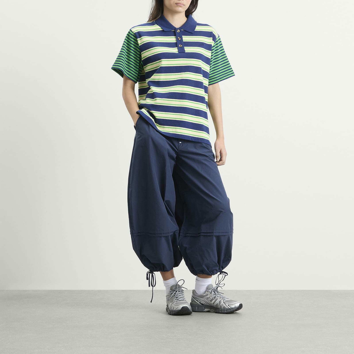 Damson Madder Women's Zia Rugby Shirt in Multi