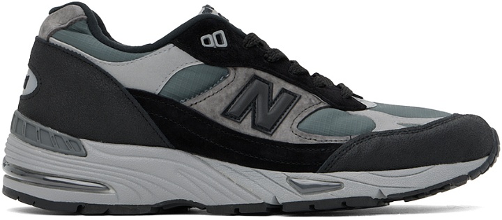 Photo: New Balance Gray Made In UK 991v1 Sneakers