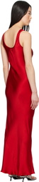 ANINE BING Red Alison Maxi Dress