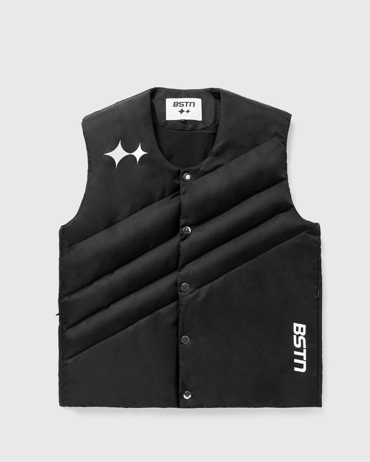 Bstn Brand Nylon Sport Vest Black - Mens - Vests