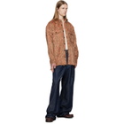 Dries Van Noten Navy Belted Pleat Jeans