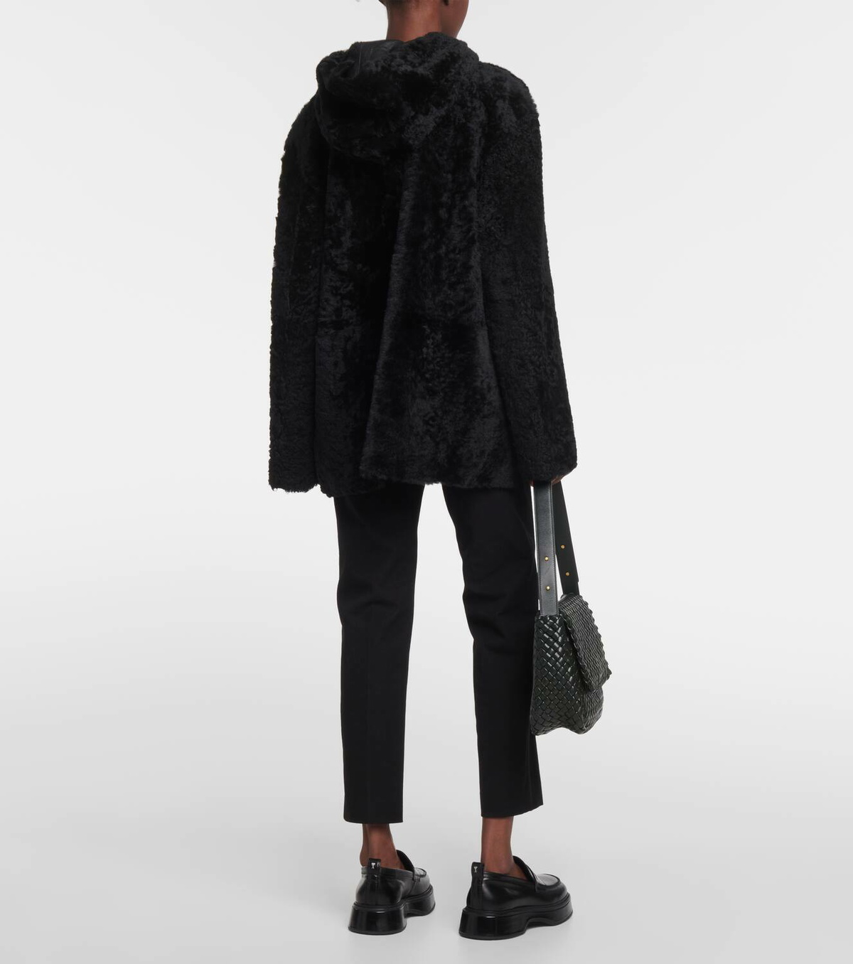 Joseph Cosser reversible shearling coat
