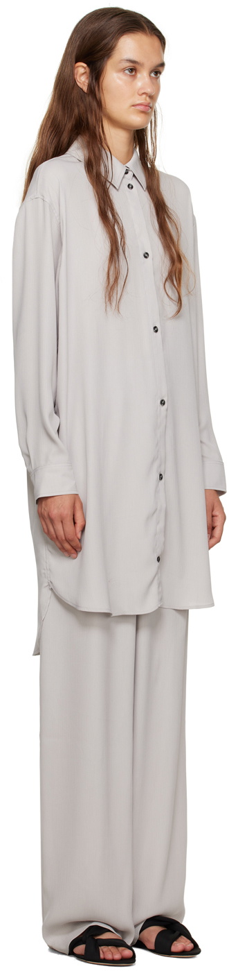 Han Kjobenhavn Gray Fluid Shirt