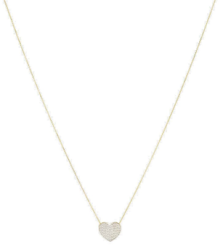 Photo: Stone and Strand All My Heart 10kt yellow gold necklace with diamonds