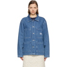 Stussy Blue Denim Chore Jacket
