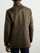 TOM FORD - Cotton-Blend Tech-Canvas Jacket - Green