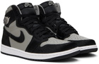 Nike Jordan Black & Gray Air Jordan 1 Retro Sneakers