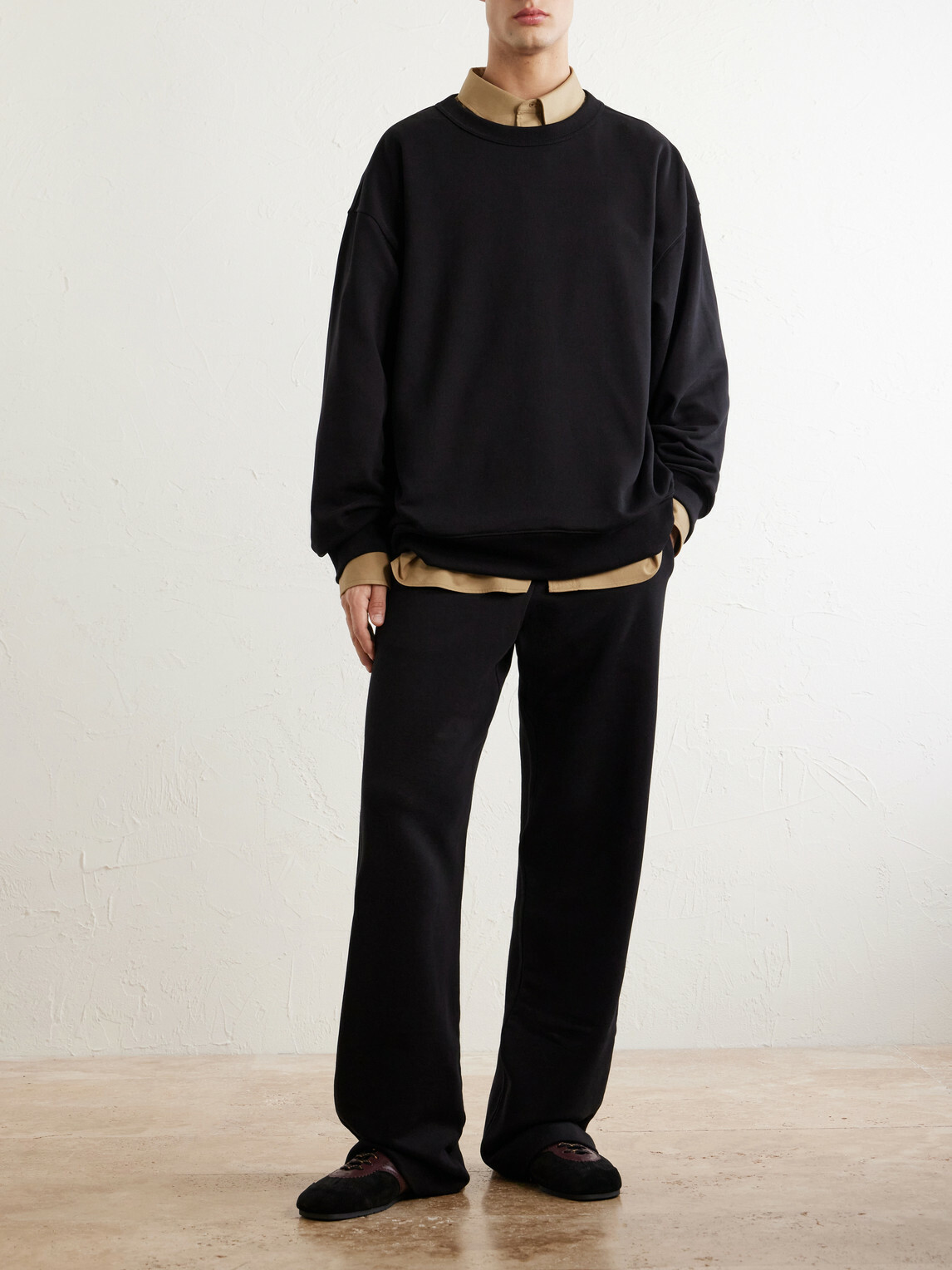 Dries Van Noten - Hax Oversized Cotton Sweatshirt - Black