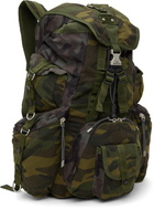 Andersson Bell Green Camouflage Berlin Backpack