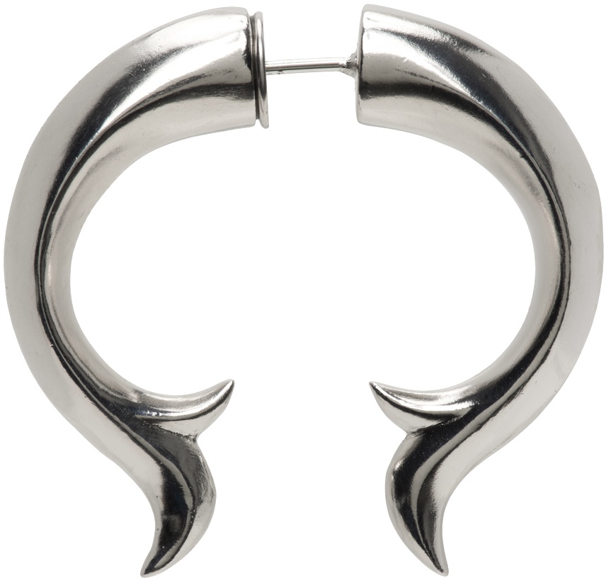 Photo: KUSIKOHC Silver Stem Single Earring