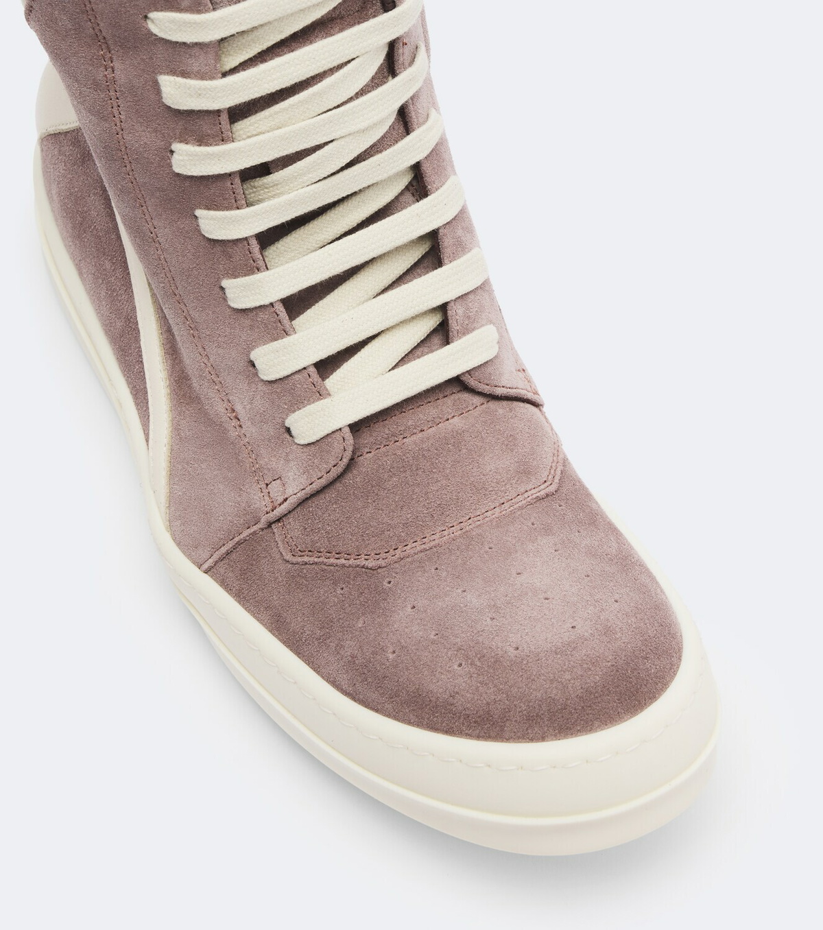 Rick Owens Geobasket suede high-top sneakers