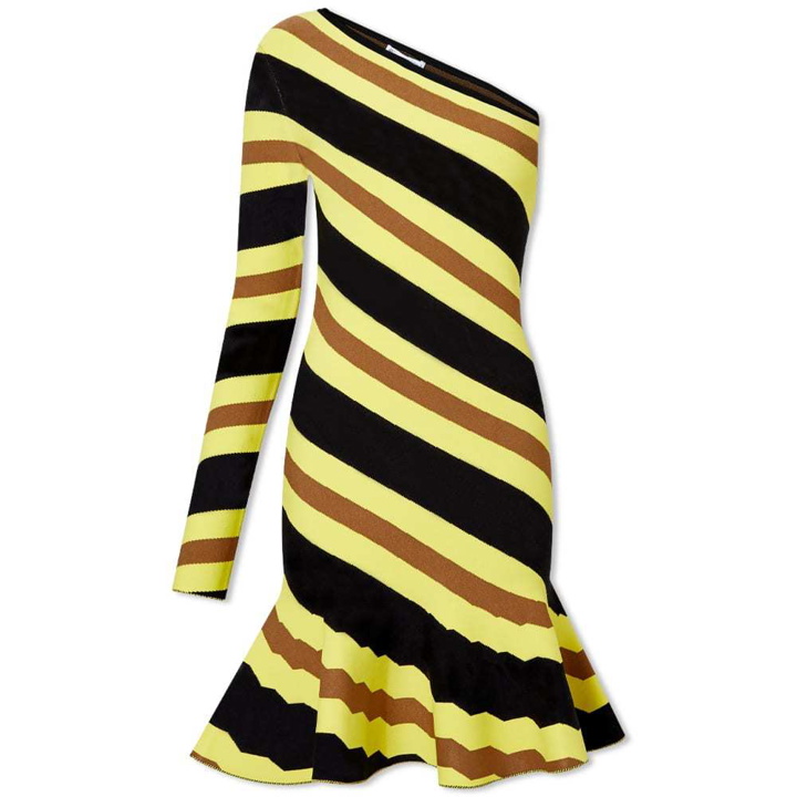 Photo: JW Anderson One Sleeve Striped Mini Dress