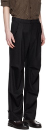 AFTER PRAY Black Technical Trousers