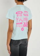 Mother The Sinful Printed Cotton T-shirt Multicoloured