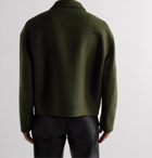 Acne Studios - Double-Faced Wool-Twill Jacket - Green