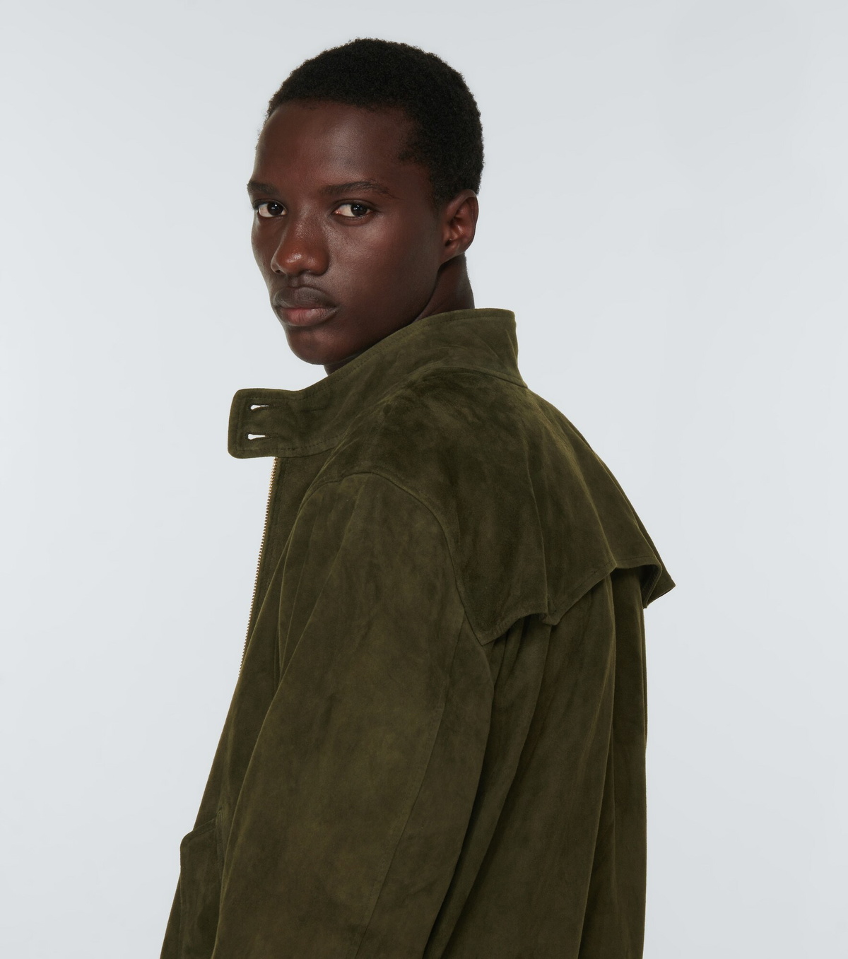 RALPH LAUREN suede jacket main image 0