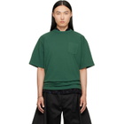 sacai Green Cotton Jersey T-shirt