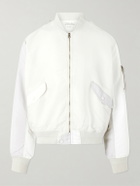 Remi Relief - Shell Blouson Jacket - White