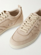 Christian Louboutin - Tutti Rui Perforated Nubuck Sneakers - Neutrals