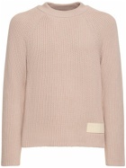 AMI PARIS - Cotton & Wool Crewneck Sweater