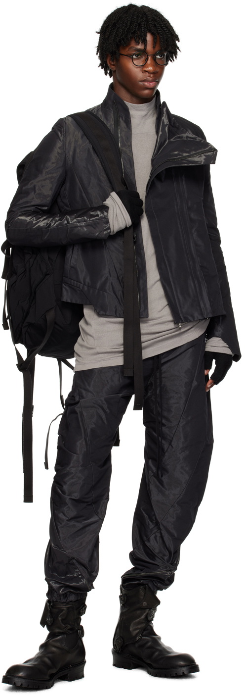 Julius Black Armored Jacket