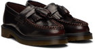 Dr. Martens Burgundy Adrian Arcadia Leather Tassel Loafers