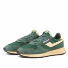 Autry Men's Reelwind Low Sneaker in Bottle/Ruta
