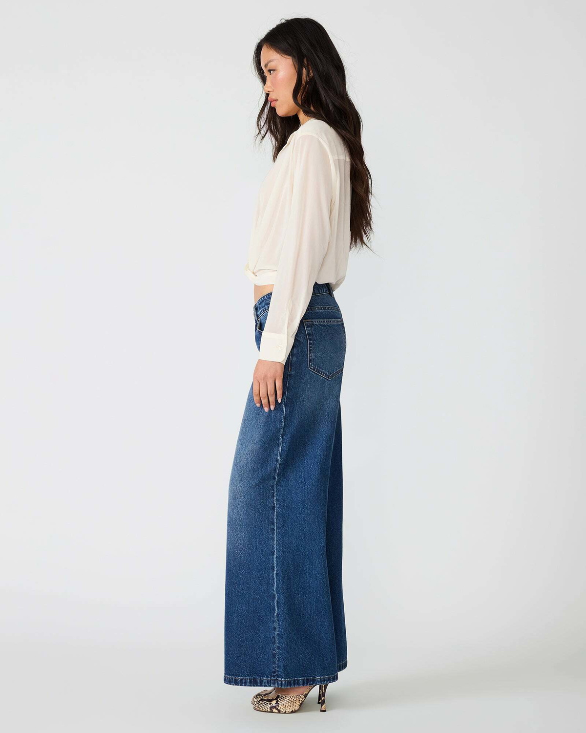 Steve Madden Sage Knit Top in Cream