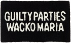 WACKO MARIA Black Logo Mat
