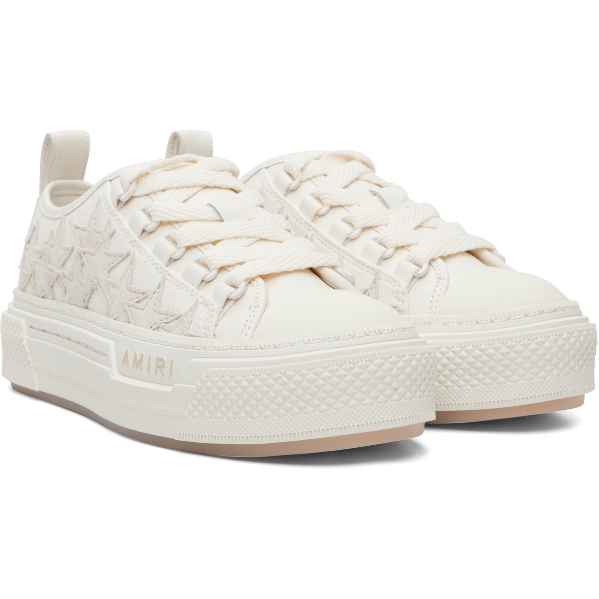 AMIRI White Stars Court Low Sneakers