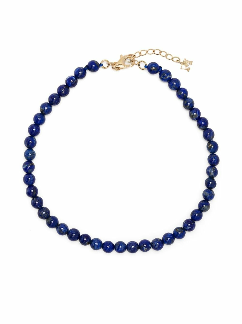 Mateo 14K Yellow Gold Lapis Beaded Bracelet