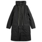 Rick Owens Men's Megaparka in Black