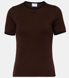 Courrèges Logo cotton T-shirt