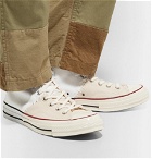 Converse - 1970s Chuck Taylor All Star Colour-Block Canvas High-Top Sneakers - White