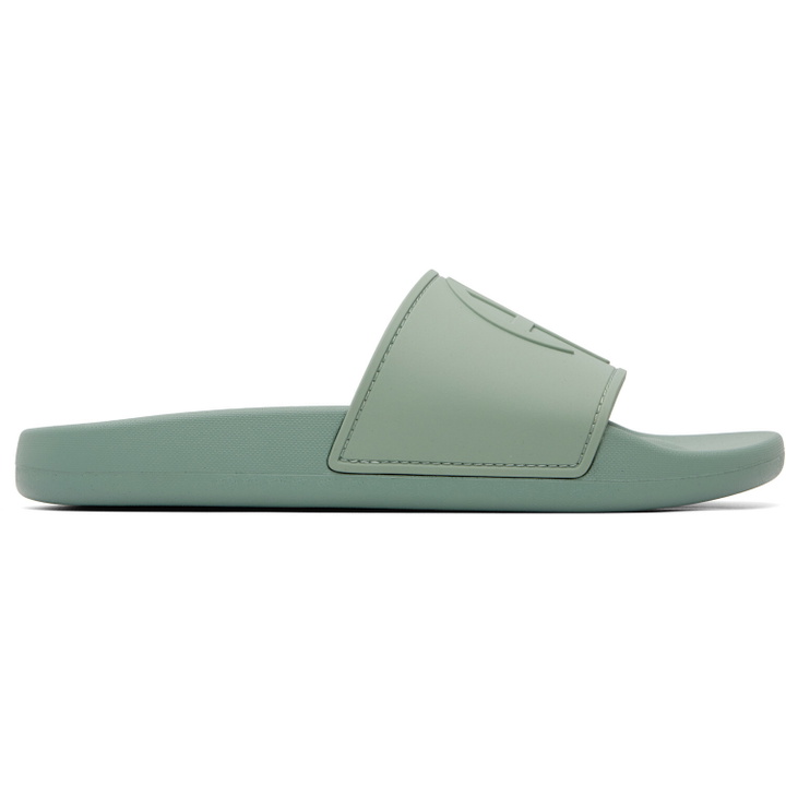 Photo: ANINE BING Green Isla Slides