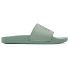 ANINE BING Green Isla Slides