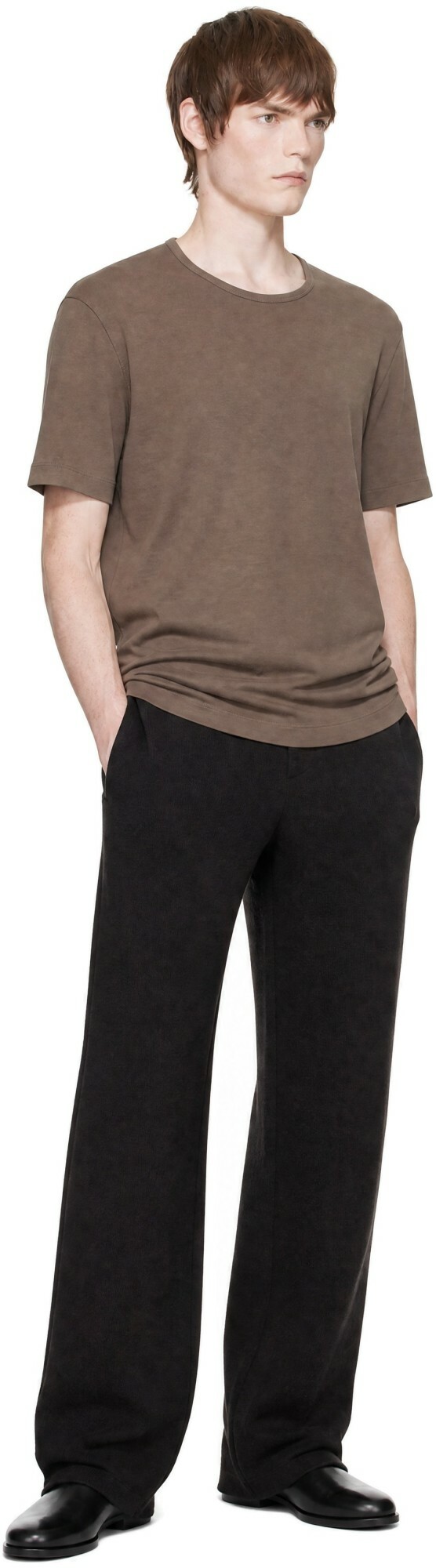 LISA YANG Brown Parker Trousers