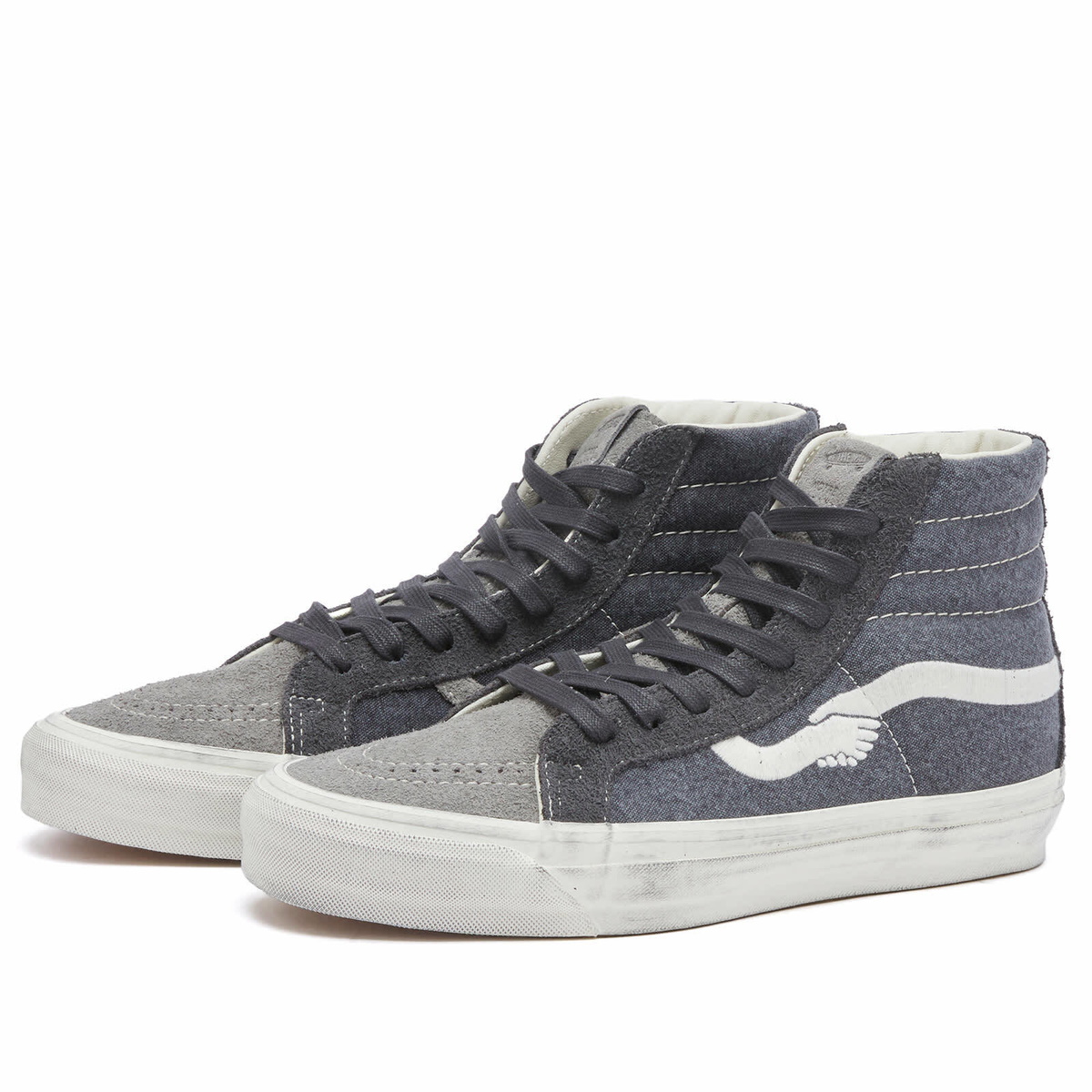 関税送料込♪Vans x Notre/LX Sk8 Hi Reissue 38 Notre Raven Vans Men's x Notre LX Sk8 Hi Reissue 38 in Notre Raven Vans